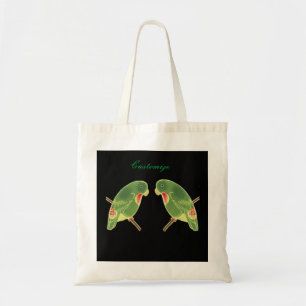 Bolsa Tote Tropical Green Parakeet Thunder_Cove