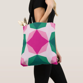 Bolsa Tote Tropical Sorbet Diamond Motif