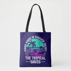 Bolsa Tote Tropical Summer Vibes-82646