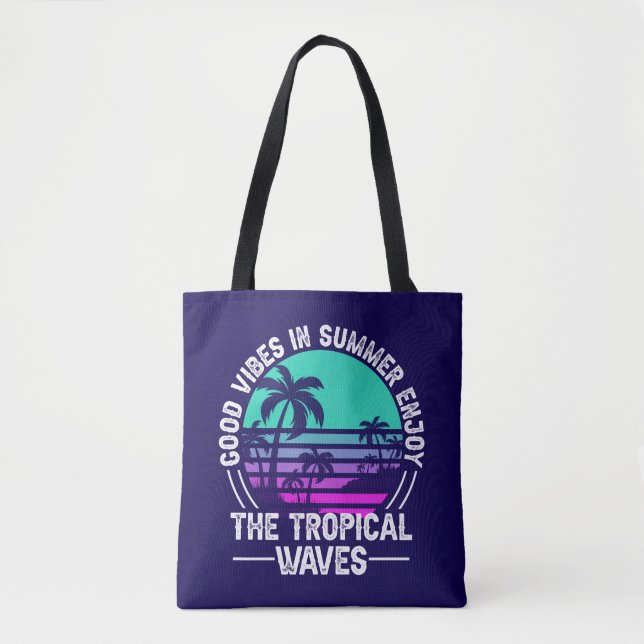 Bolsa Tote Tropical Summer Vibes-82646 (Frente)