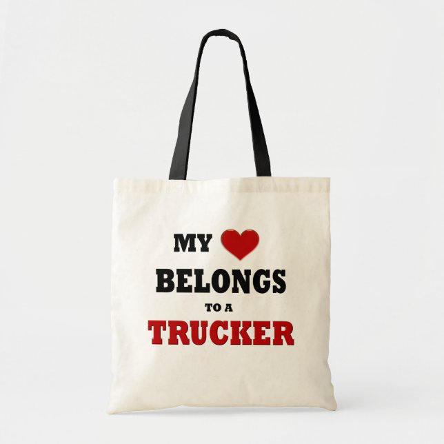 Bolsa Tote Trucker Love (Frente)