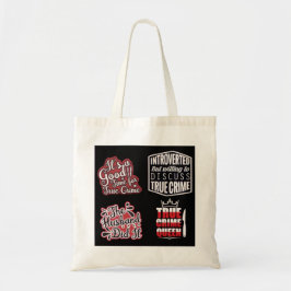 Bolsa Tote True Crime Fanatic Tote Bag