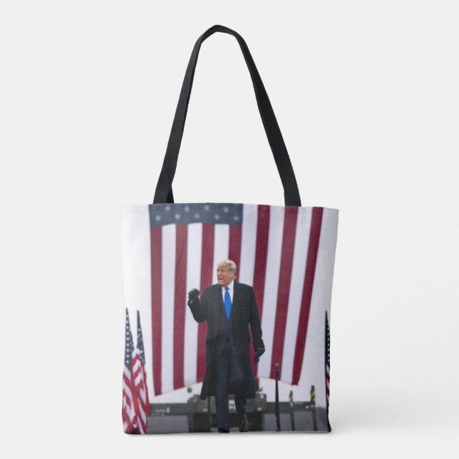 Bolsa Tote Trump 2024 - Retomar a América (Verso)
