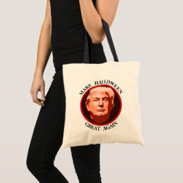 Bolsa Tote Trump Faça o Excelente do Halloween Trick ou Trata
