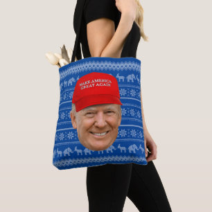 Bolsa Tote TRUMP MAGA Natal
