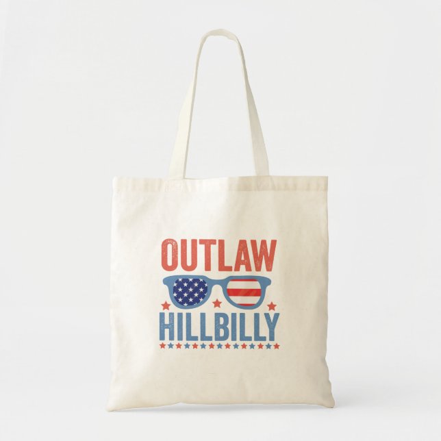 Bolsa Tote Trump Vance 2024 Outlaw Hillbilly Election (Frente)