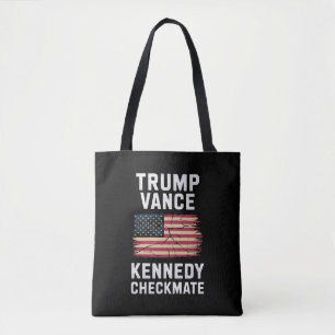 Bolsa Tote Trump Vance 2024 Trump Vance Kennedy Xeque-Mate