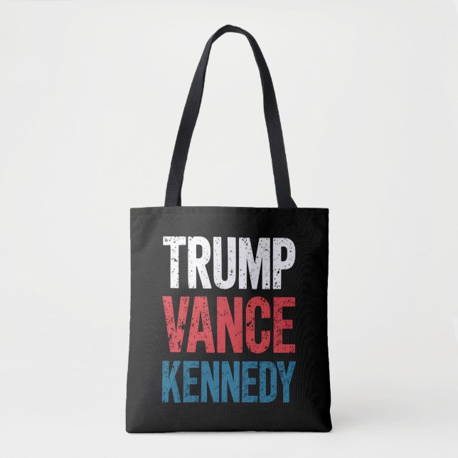 Bolsa Tote Trump Vance Kennedy 2024 Eleição (Frente)