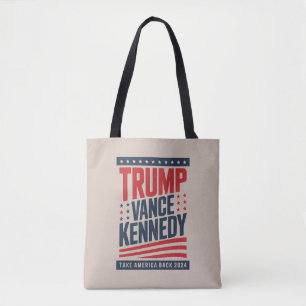Bolsa Tote Trump Vance Kennedy Devolvam a América 2024 