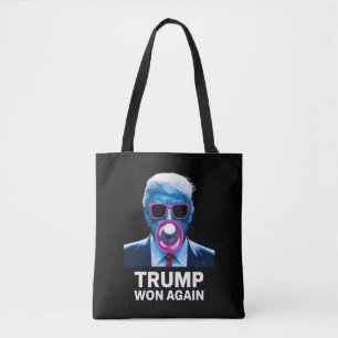 Bolsa Tote Trump Venceu Novamente Eleição 2024 Voto President