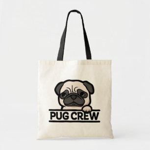 Bolsa Tote TRUPE DO PUG – Presente Divertido e Fofo para Aman