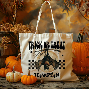 Bolsa Tote Truque De Bat Ou Doces Personalizados