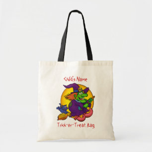 Bolsa Tote Truque de Bruxa ou Saco de Tratamento