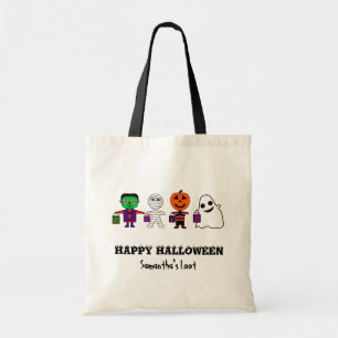 Bolsa Tote Truque de Halloween ou Leitores