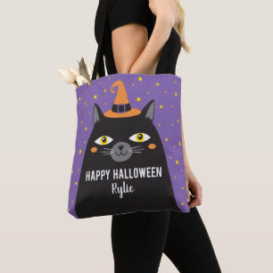 Bolsa Tote Truque de Halloween ou mala de toalha