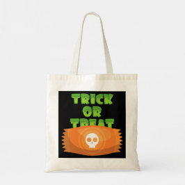 Bolsa Tote Truque De Halloween Ou Saco De Tote De Câncer