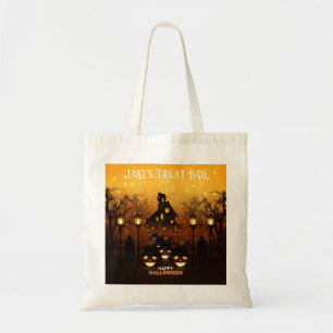 Bolsa Tote Truque de Halloween ou Trate Tote Bag