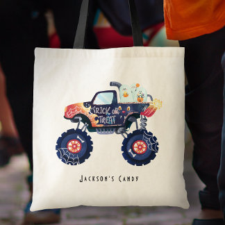 Bolsa Tote Truque de Monstro Personalizado ou Tratar