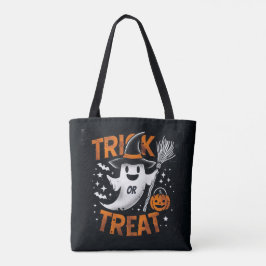 Bolsa Tote Truque ou tratamento - Apenas snacks de bruxa