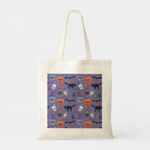 Bolsa Tote Truque Ou Tratamento De Halloween Bonitos