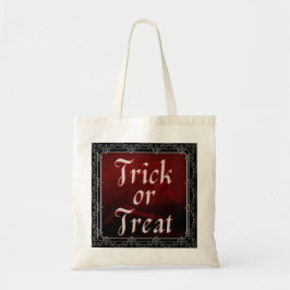 Bolsa Tote Truque Ou Tratamento De Halloween Gótico