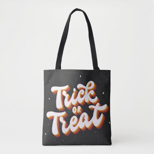 Bolsa Tote Truque ou Tratamento Retroativo (Frente)