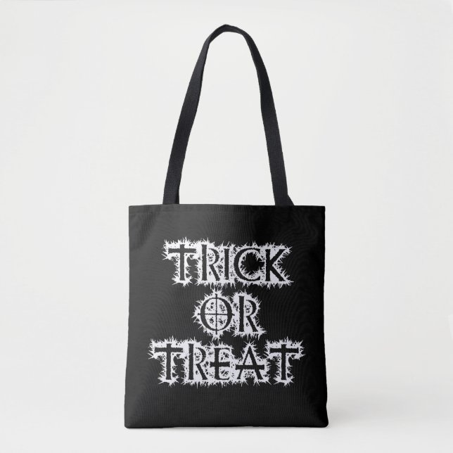 Bolsa Tote Truque ou Tratar (Frente)