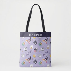 Bolsa Tote Truque Personalizado ou Tratamento de Gato de Aran