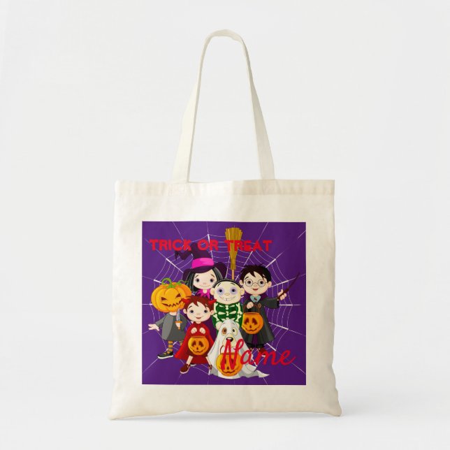 Bolsa Tote Truques ou Tratamentos (Frente)