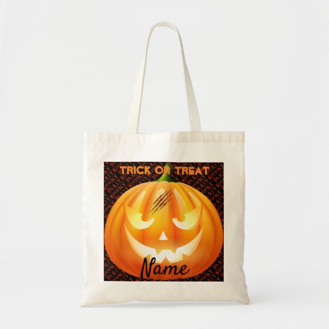 Bolsa Tote Truques ou Tratamentos (Frente)