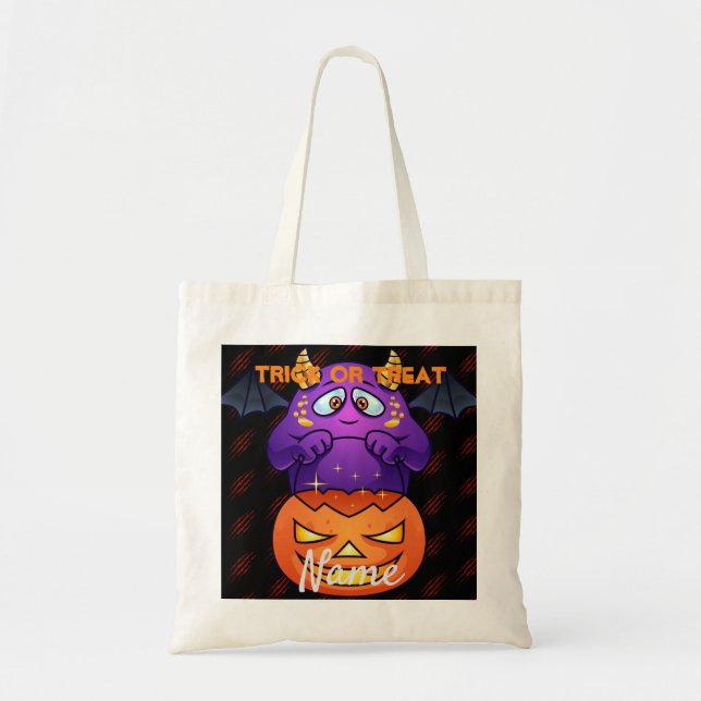 Bolsa Tote Truques ou Tratamentos (Frente)