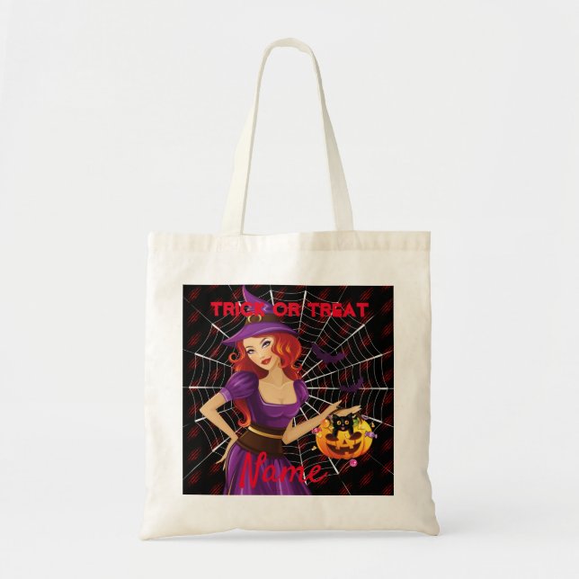 Bolsa Tote Truques ou Tratamentos (Frente)