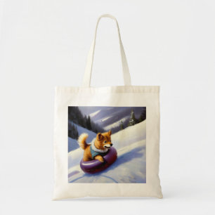 Bolsa Tote Tubagem de Neve Canina