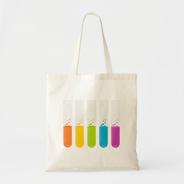 Bolsa Tote Tubos de ensaio (Frente)