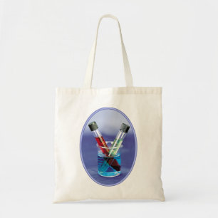 Bolsa Tote Tubos para análises laboratoriais e béquer