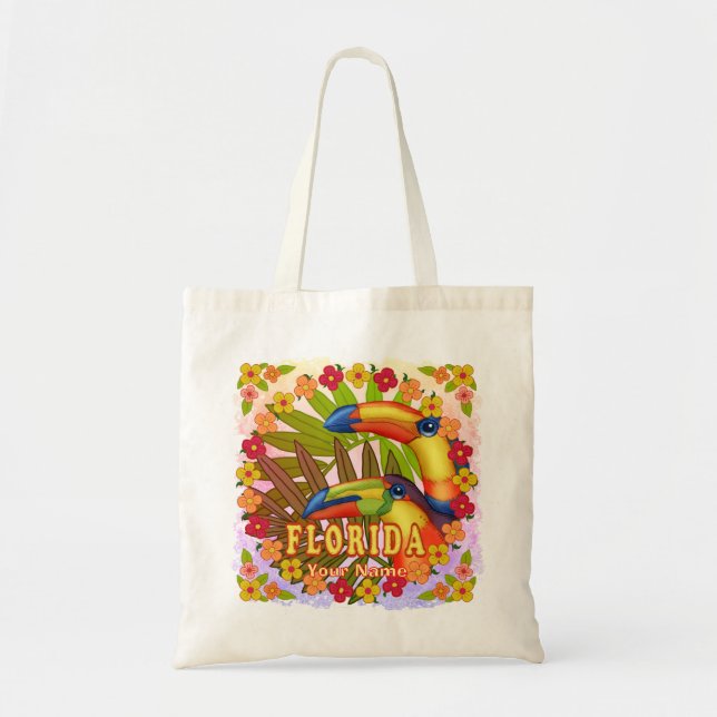 Bolsa Tote Tucanos da Flórida (Frente)