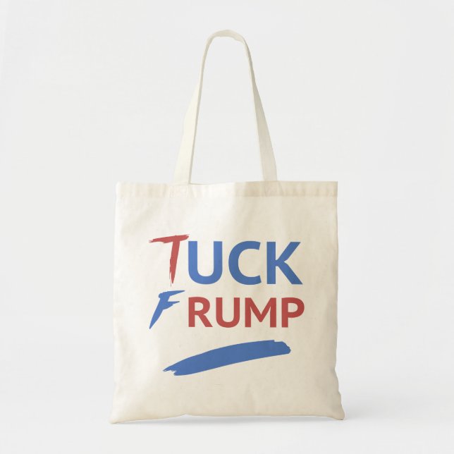 Bolsa Tote Tuck Frump Anti-Trump (Frente)