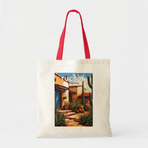 Bolsa Tote Tucson Arizona Art Vintage