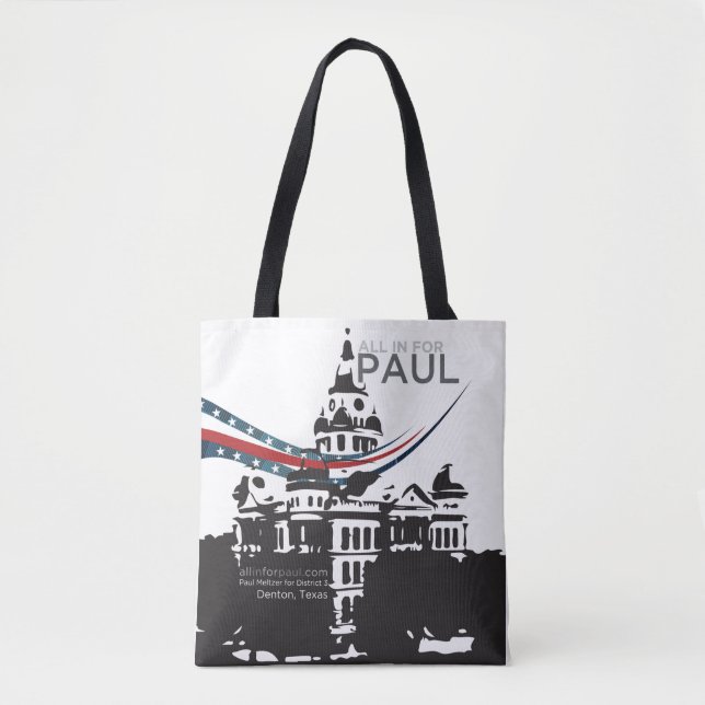 Bolsa Tote Tudo dentro para Paul - sacola (Frente)