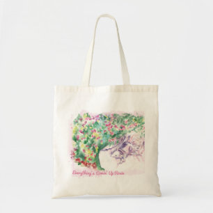 Bolsa Tote Tudo é Comin acima do saco de Rosie