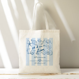 Bolsa Tote Tudo o que vejo é amor presentes personalizados pa
