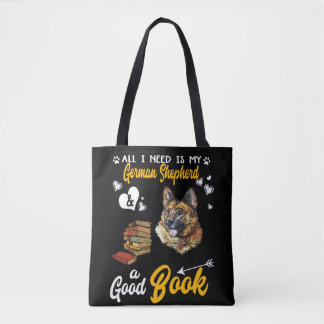 Bolsa Tote Tudo Que Preciso É Do Meu German shepherd E Um Bom