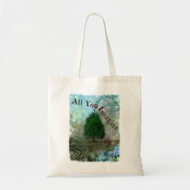Bolsa Tote Tudo que você imagina (Frente)