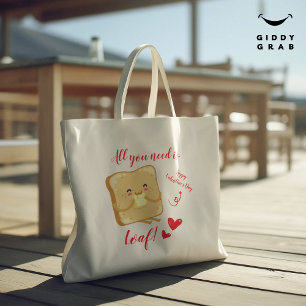 Bolsa Tote Tudo Que Você Precisa É Feliz dia de os namorados