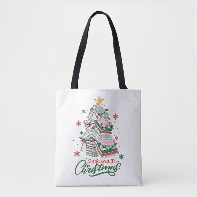 Bolsa Tote Tudo Reservado Para o Natal (Frente)