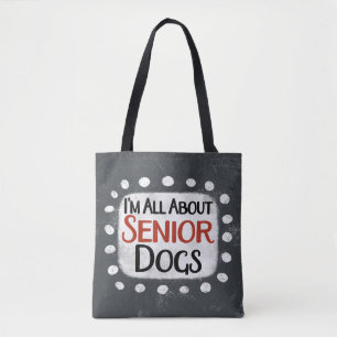 Bolsa Tote Tudo Sobre Cachorros de Mais velho