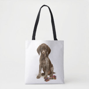 Bolsa Tote Tug de Whimsy - Ponteiro Alemão Curto