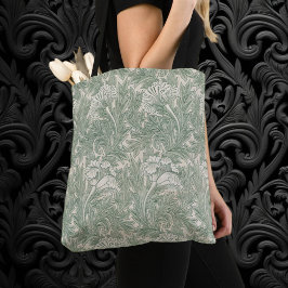Bolsa Tote Tulip por William Morris, Vintage Floral Art