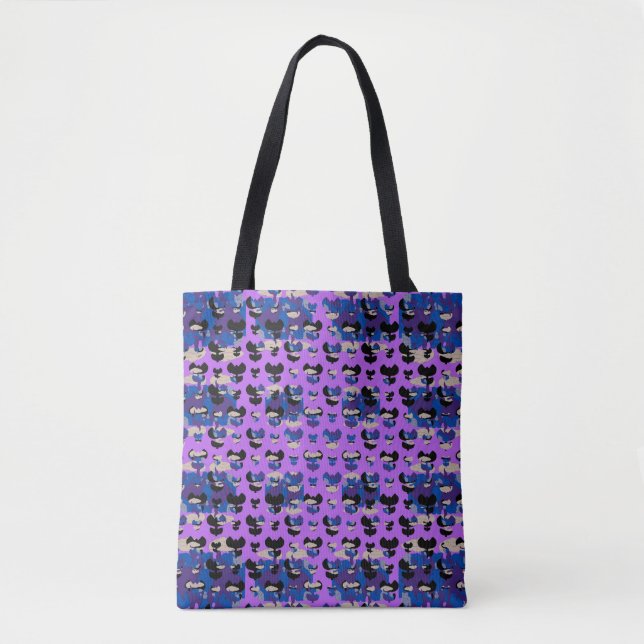 Bolsa Tote Tulipa de Chama Celestial Contida (Frente)