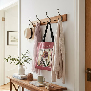 Bolsa Tote Tulipa de Paris personalizada